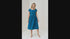 Video of Pure linen dress features short sleeves and side pockets Molly from Baltic Linen